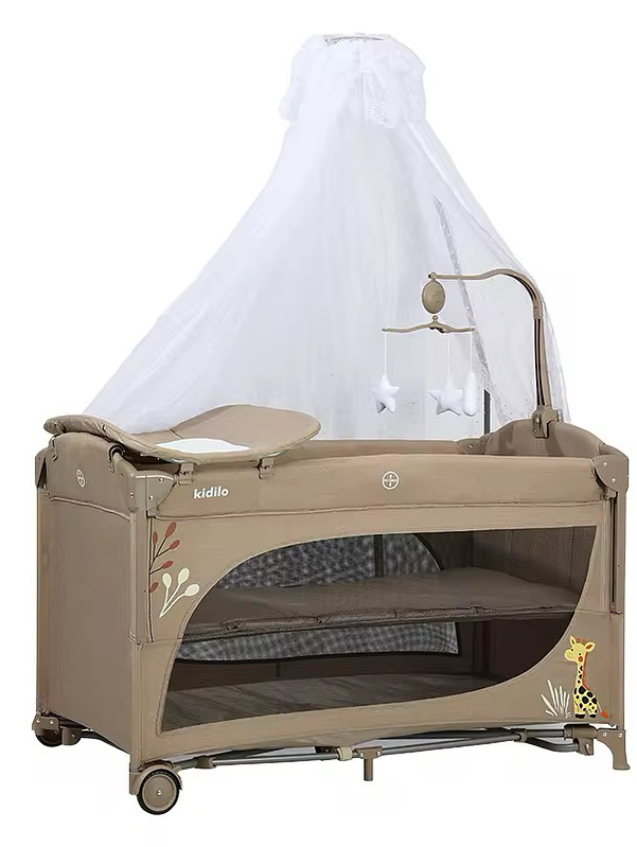Kidilo Playpen with Changing Stations
