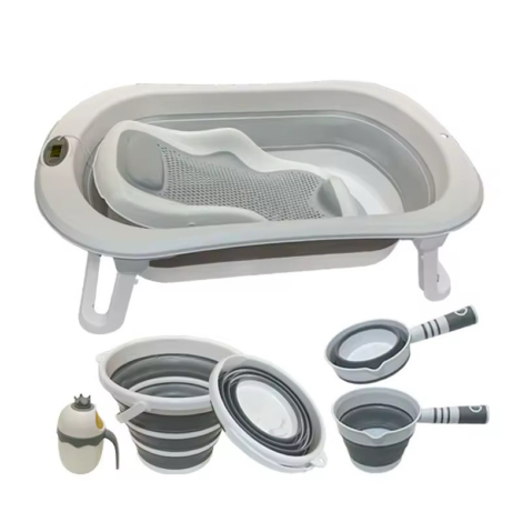 Foldable Bathtub Set