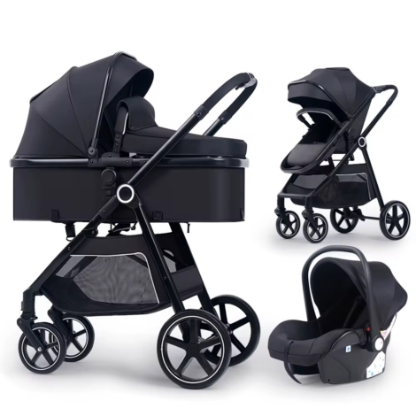 3-in-1-Luxury-Baby-Stroller