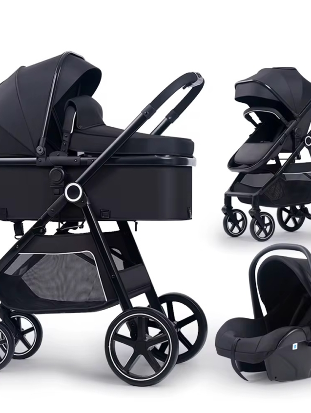 3-in-1-Luxury-Baby-Stroller