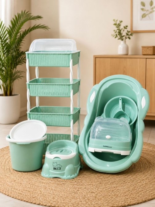 Multi-functional bathing set